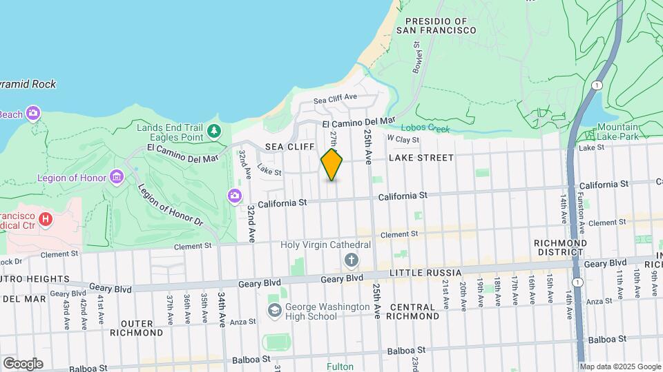 261 27th Ave Map and Location Details