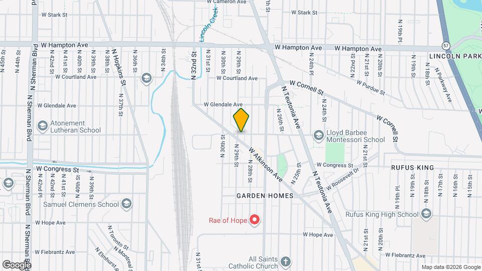 2838-2840 W Atkinson Ave Mapa y Detalles de la Ubicación