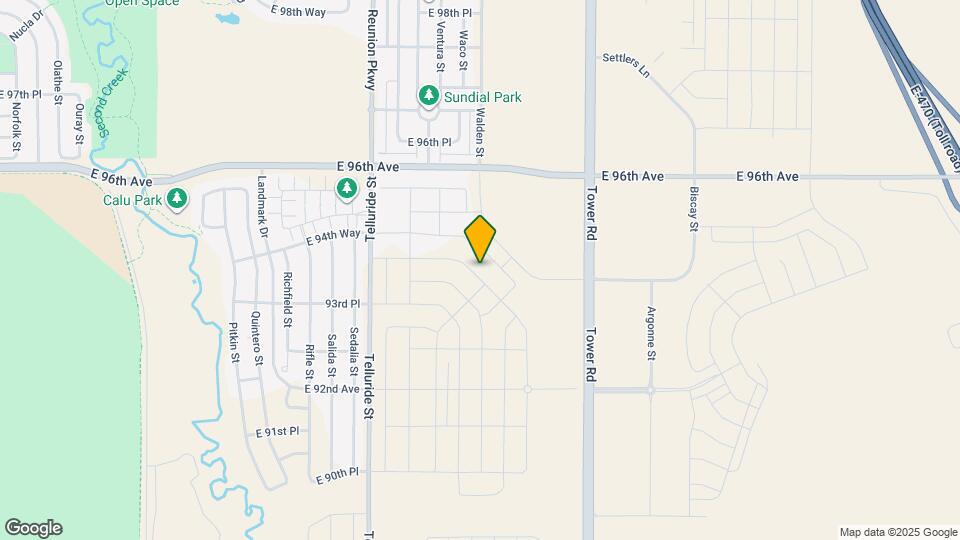 9468 Yampa St Map and Location Details