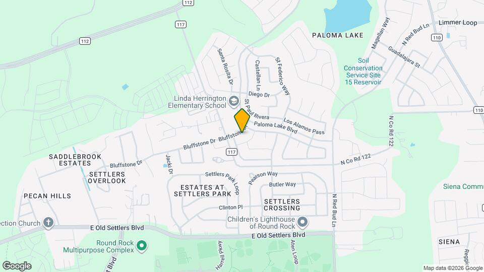 2923 Bluffstone Dr Map and Location Details