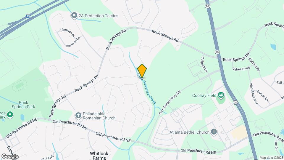 852 Rockfount Way Mapa y Detalles de la Ubicación