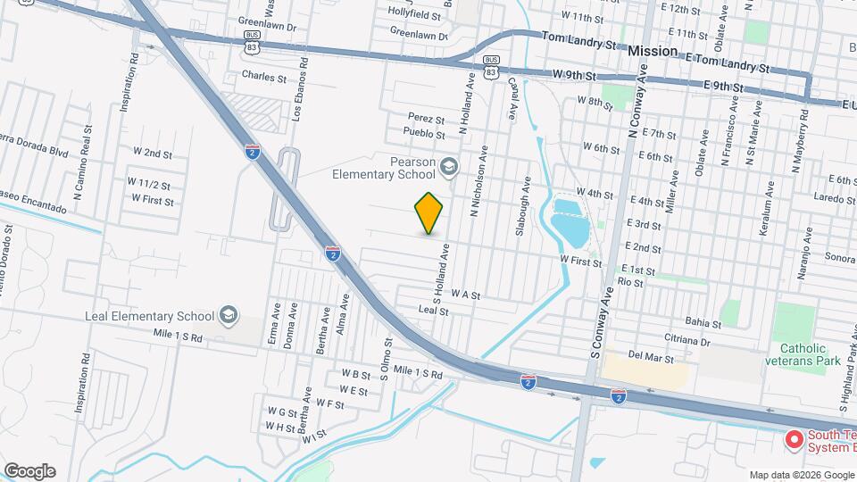 825 W First St Map and Location Details