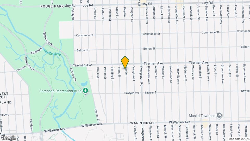 7795 Heyden Map and Location Details