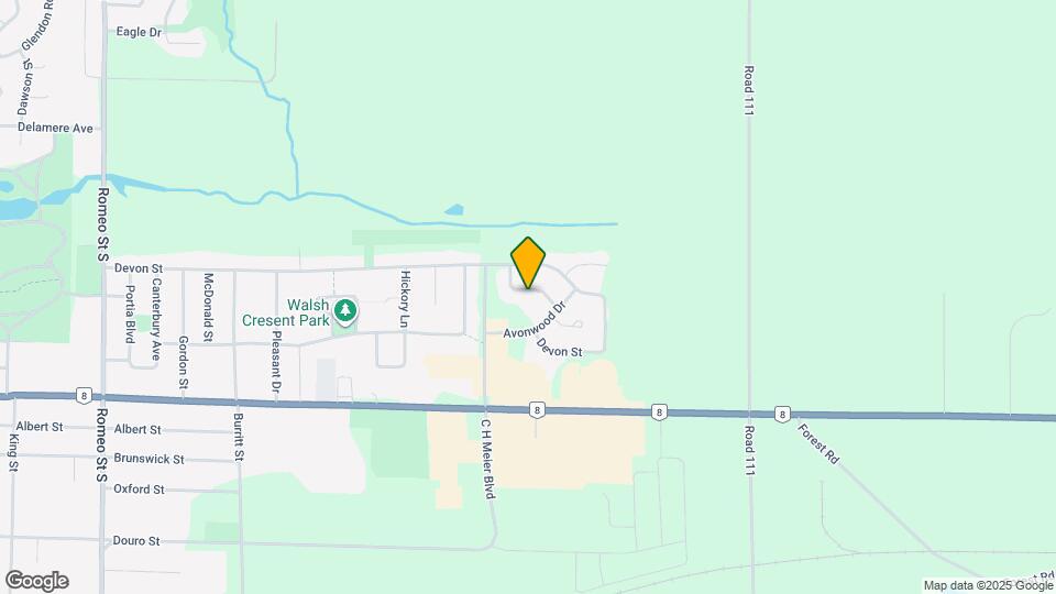 55 Crehan Crescent Map and Location Details