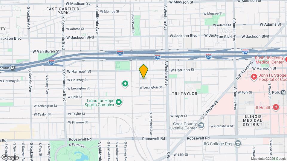 2531 W Flournoy St Map and Location Details