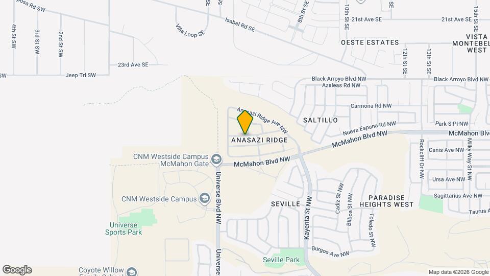 6548 Ancients Rd NW Map and Location Details