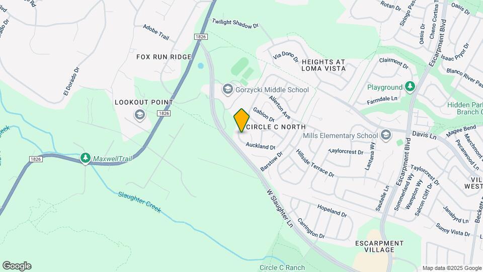 7008 Auckland Dr Map and Location Details