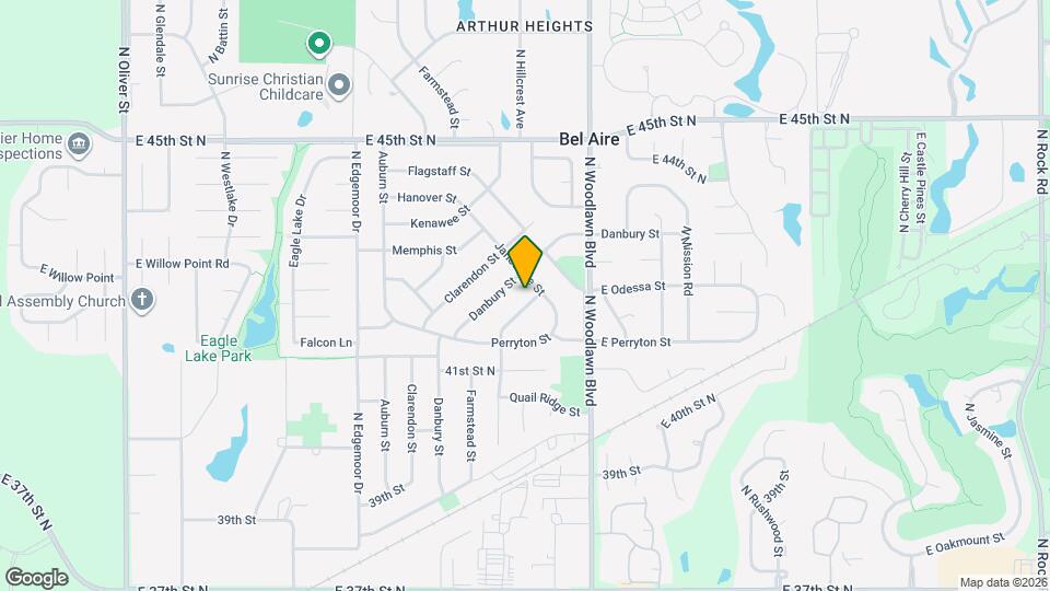 6138 Edinburg St Map and Location Details