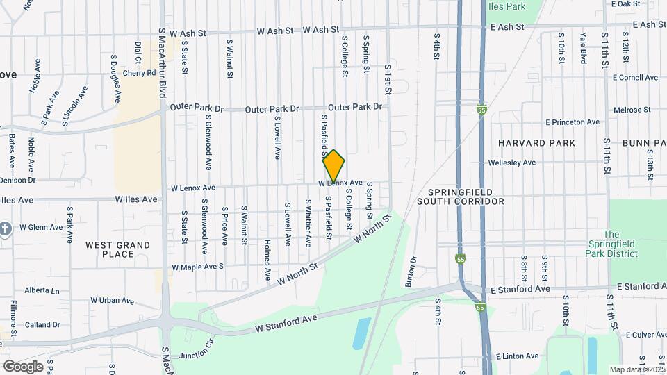 2604 S Pasfield St Map and Location Details