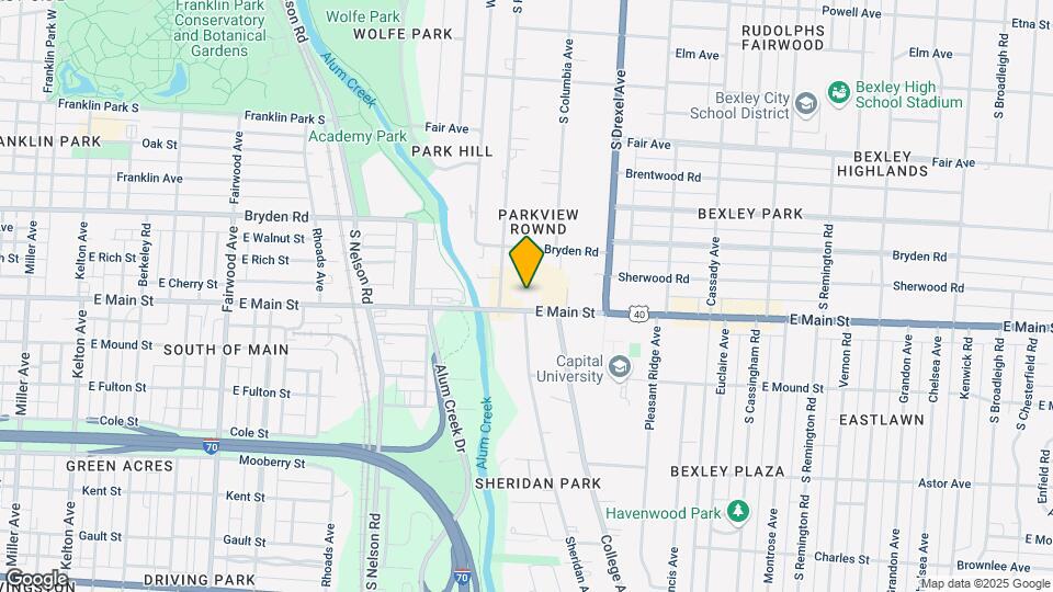 Trinity Lutheran Seminary Apartment Map and Location Details