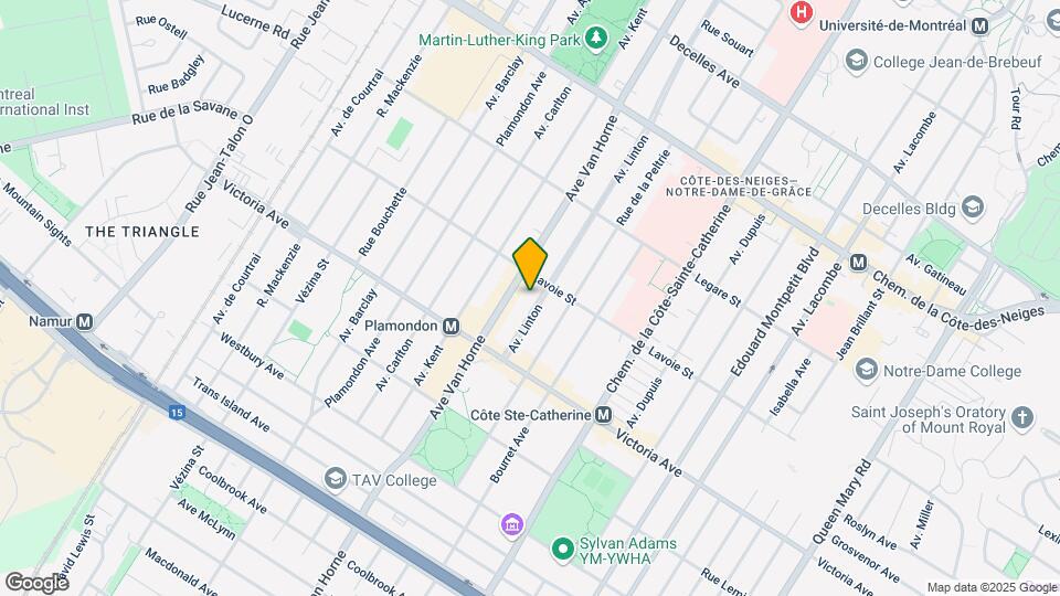 4641 Linton Av Map and Location Details