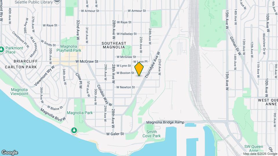 2414 W Crockett St Map and Location Details