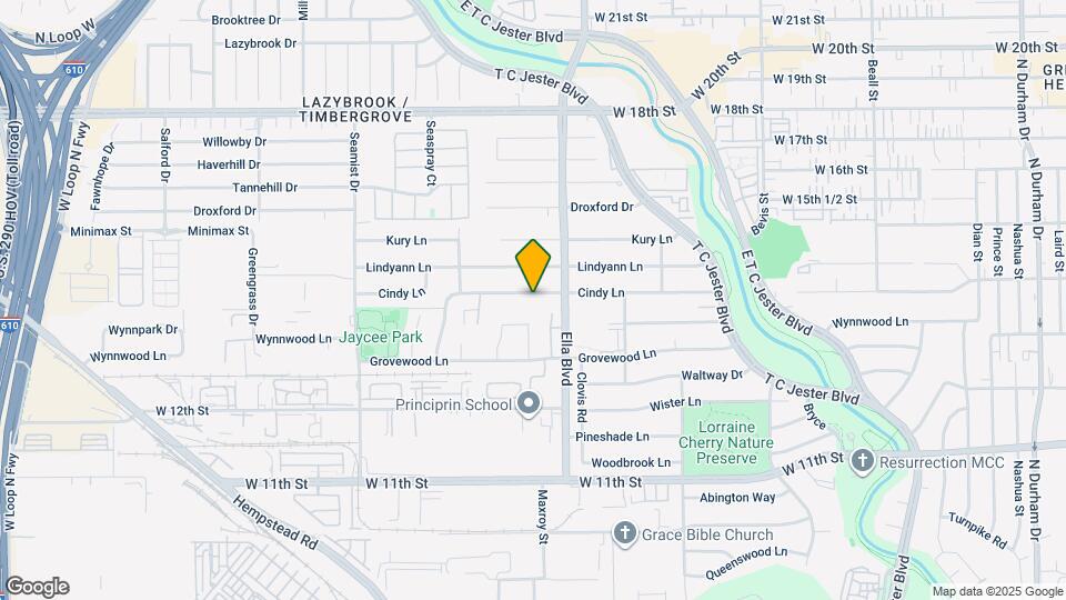 6523 Cindy Ln Map and Location Details