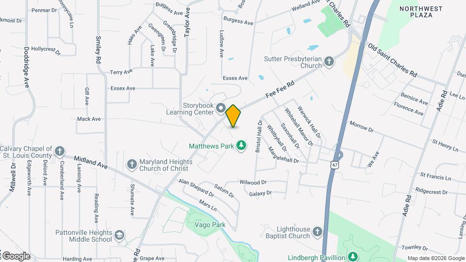 11128 Fort Samuel Dr Map and Location Details