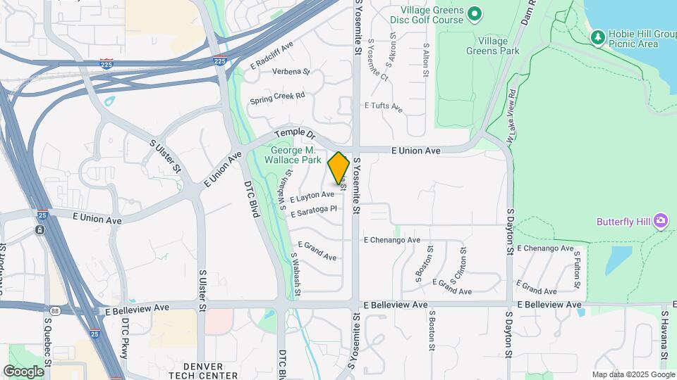 16405 E Layton Ave Map and Location Details