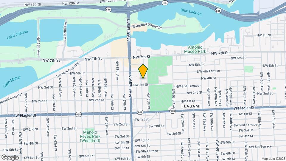 321 NW 56th Ave. Map and Location Details