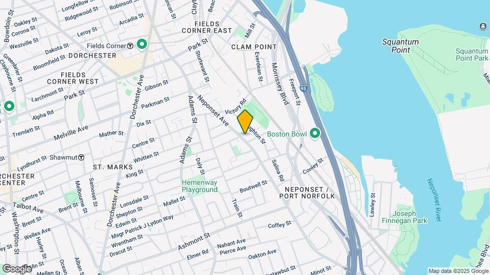 126 Neponset Ave Map and Location Details