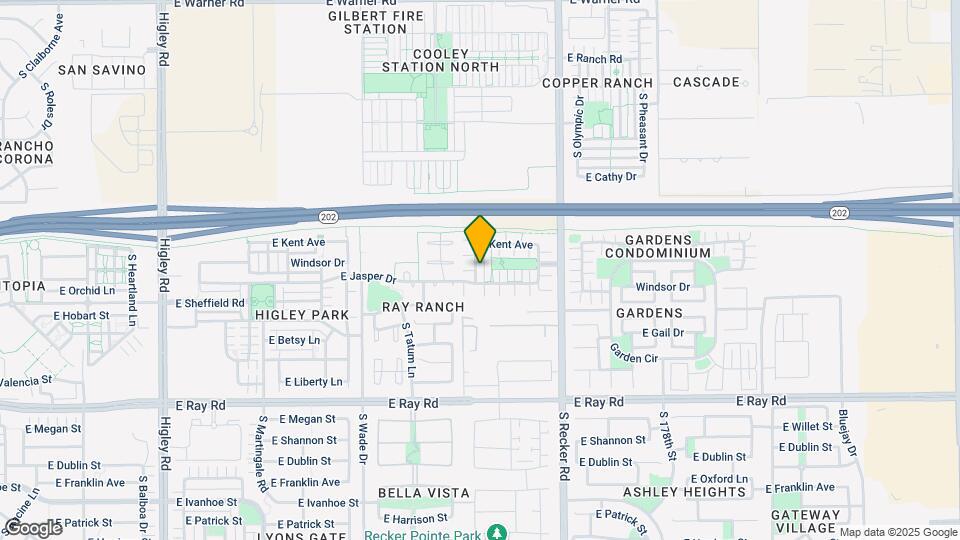 3834 E Jasper Dr Map and Location Details