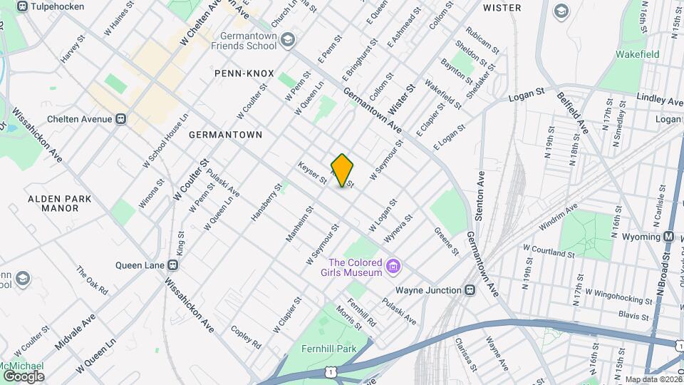 5023 Keyser St Map and Location Details