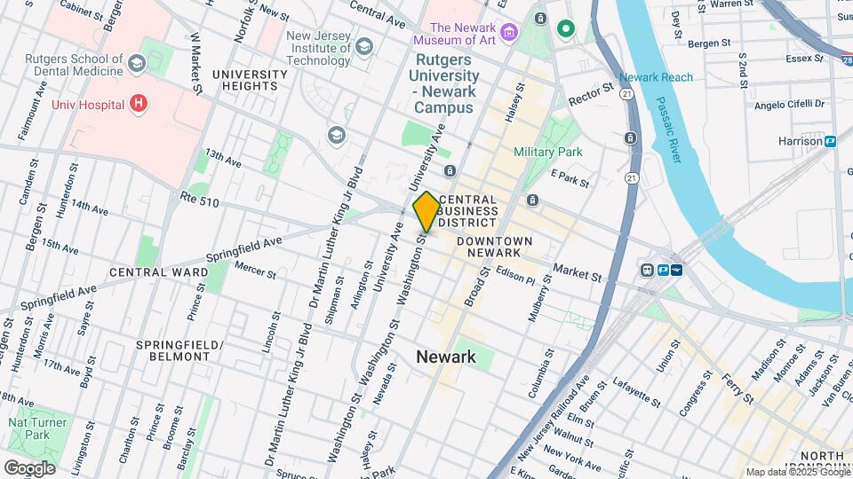 260 Washington St Map and Location Details