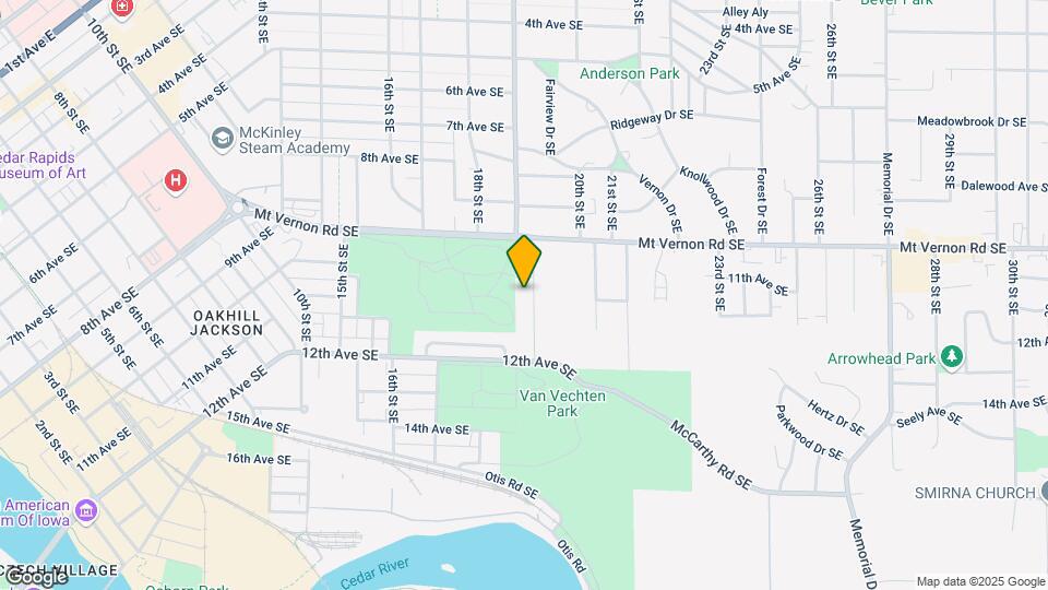 1017 19th St SE Mapa y Detalles de la Ubicación