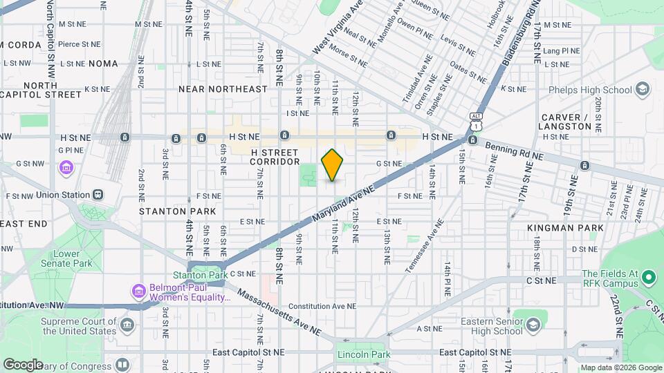 616 11th St NE Map and Location Details