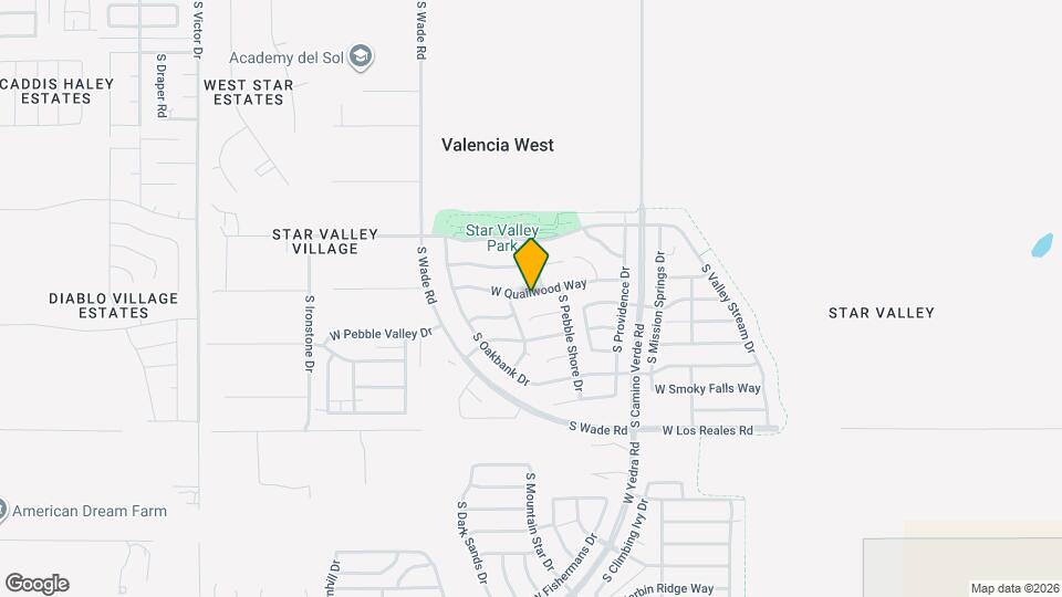 6807 W Quailwood Way Map and Location Details