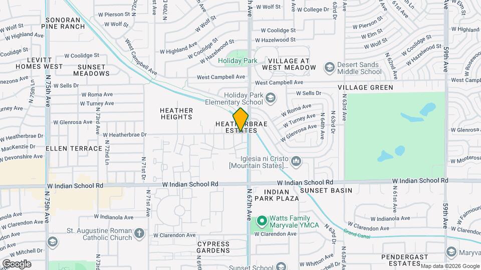 4260 N 67th Dr Map and Location Details