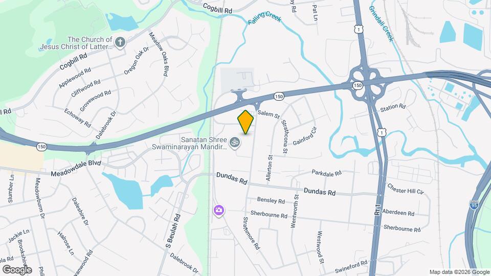 6156 Strathmore Rd Map and Location Details