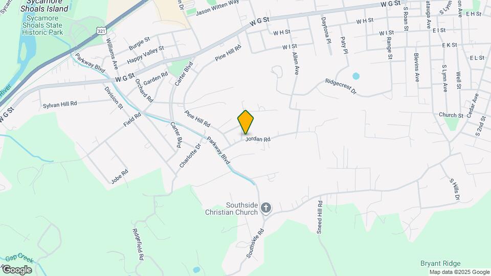 100 Burrow Ln Map and Location Details