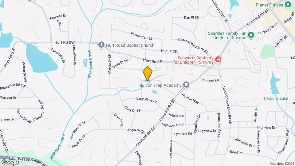 172 Oak Forest Dr Map and Location Details