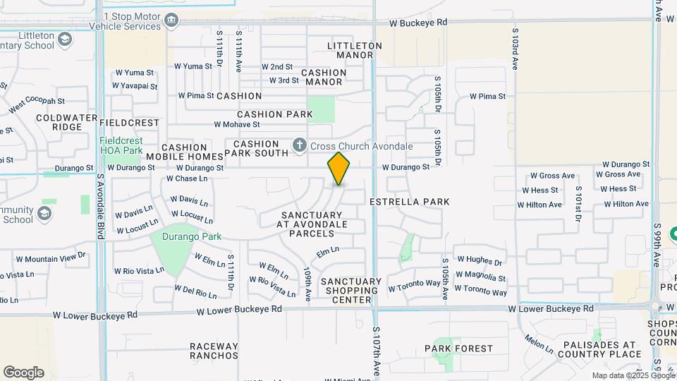 2202 S 108th Ave Map and Location Details