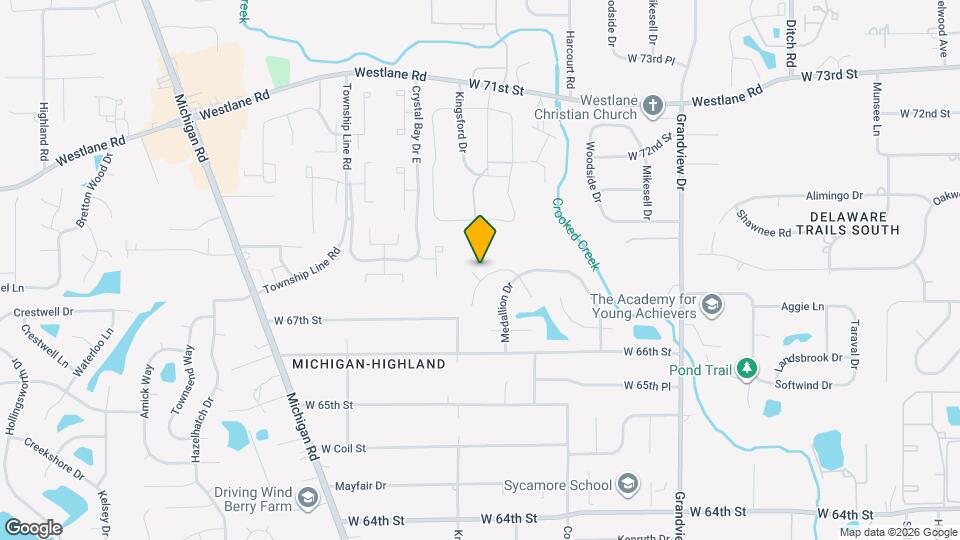 6813 Marksman Ct Mapa y Detalles de la Ubicación
