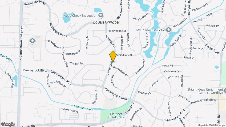2104 Littlemore Dr, Unit NB-1219 Map and Location Details