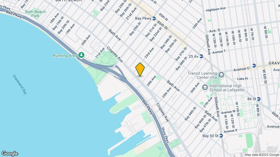 243 Bay 34th St Map and Location Details