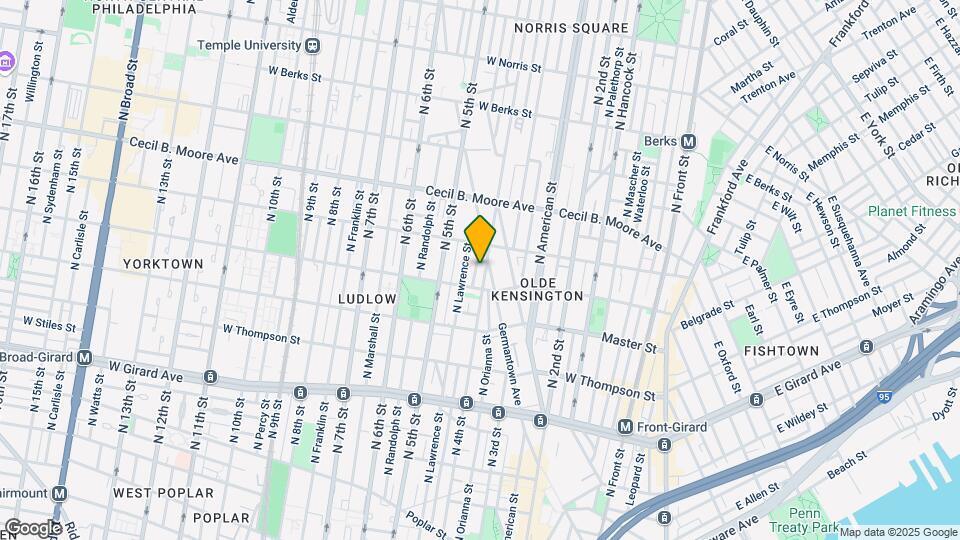 1524 N 4th St Map and Location Details