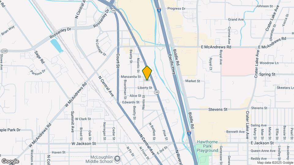 1116 Niantic St, Unit apt #3 Map and Location Details