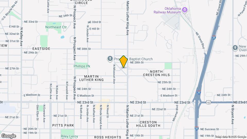 2722 N Lyons Dr Map and Location Details