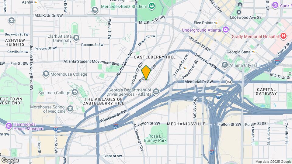 265 Castleberry Station Dr SW Map and Location Details