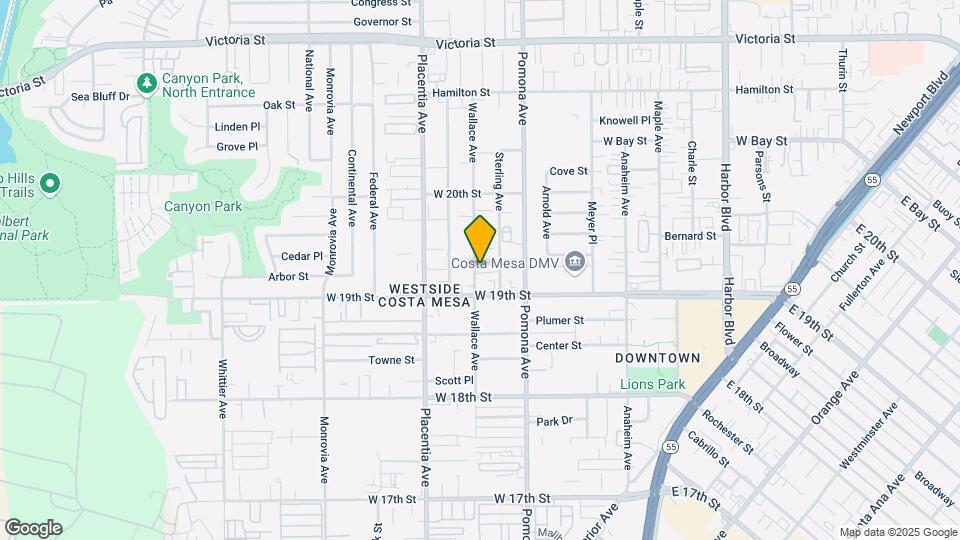 1920 Wallace Ave Mapa y Detalles de la Ubicación