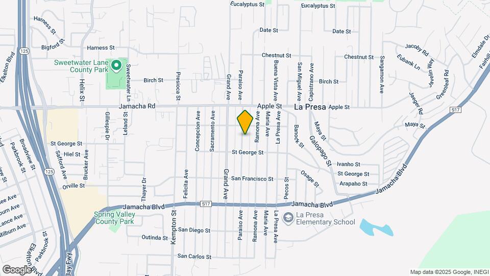 837 Paraiso Ave Map and Location Details