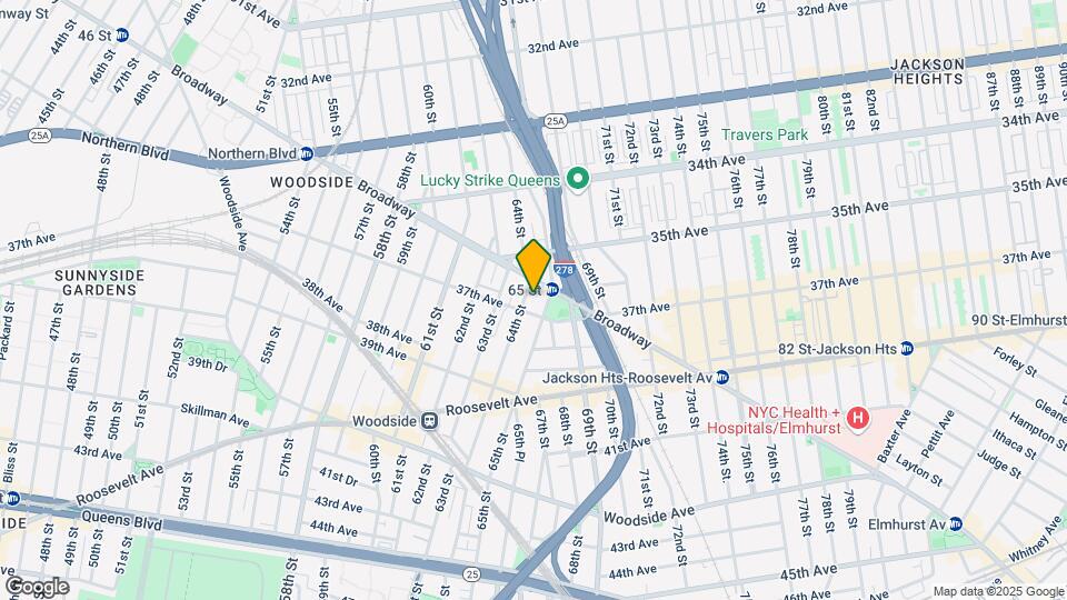 35-33 64th St Mapa y Detalles de la Ubicación