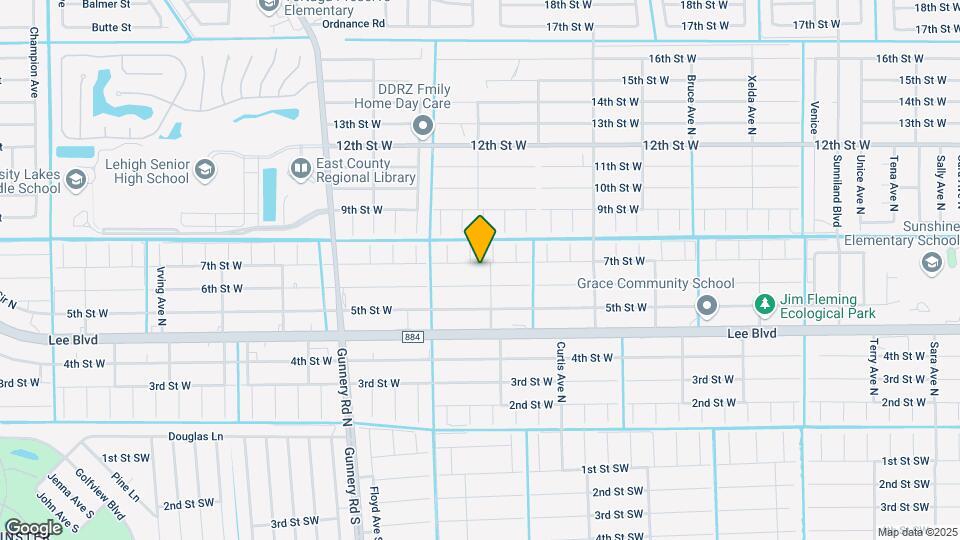 4203 7th St W Mapa y Detalles de la Ubicación