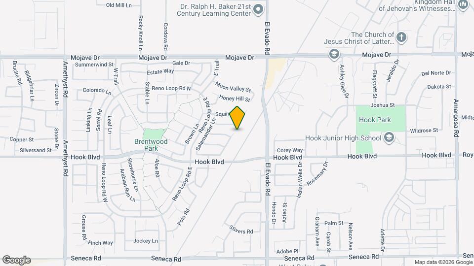 15015 Kitfox Ln Map and Location Details