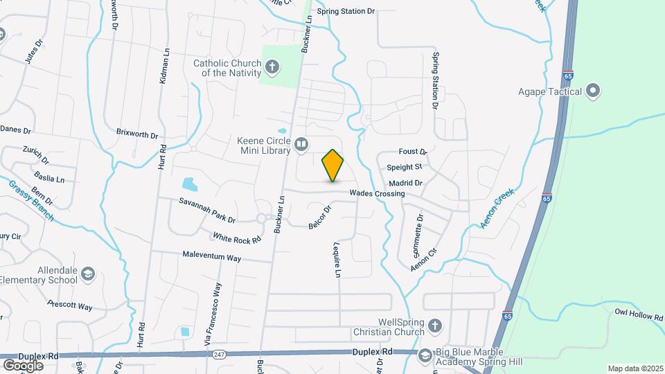 2013 Keene Cir Map and Location Details
