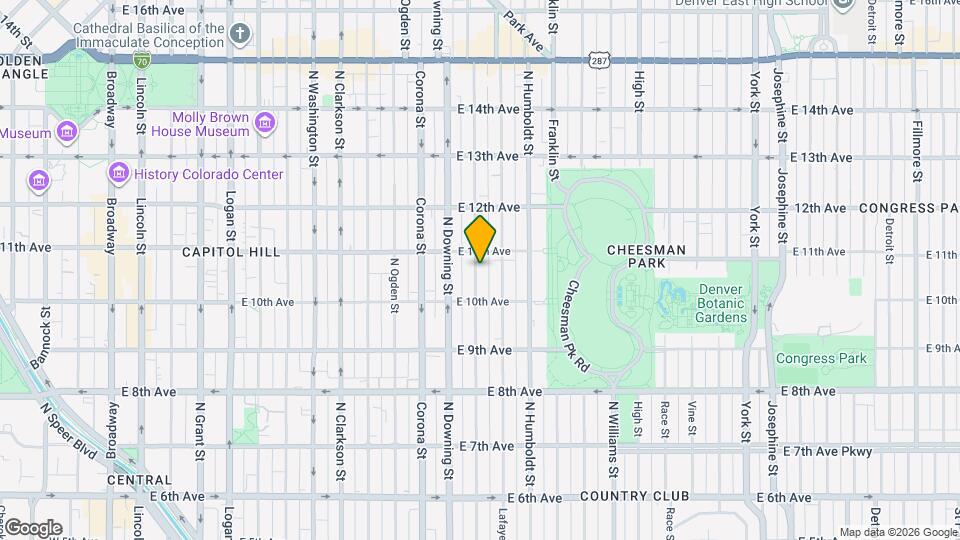 1056 Marion St Map and Location Details