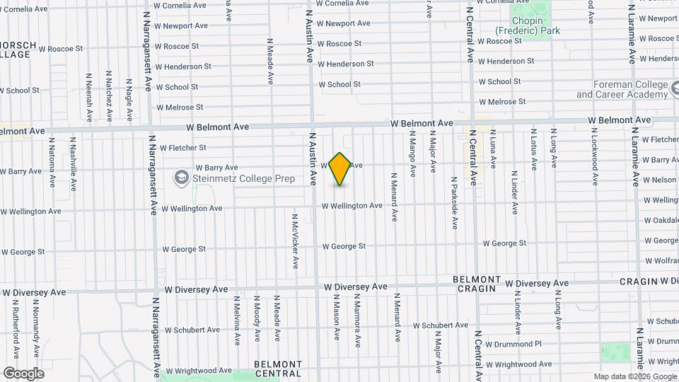 3023 N Mason Ave Map and Location Details