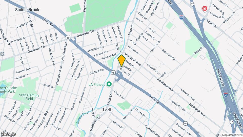 15 Sidney St, Unit Second Floor Map and Location Details