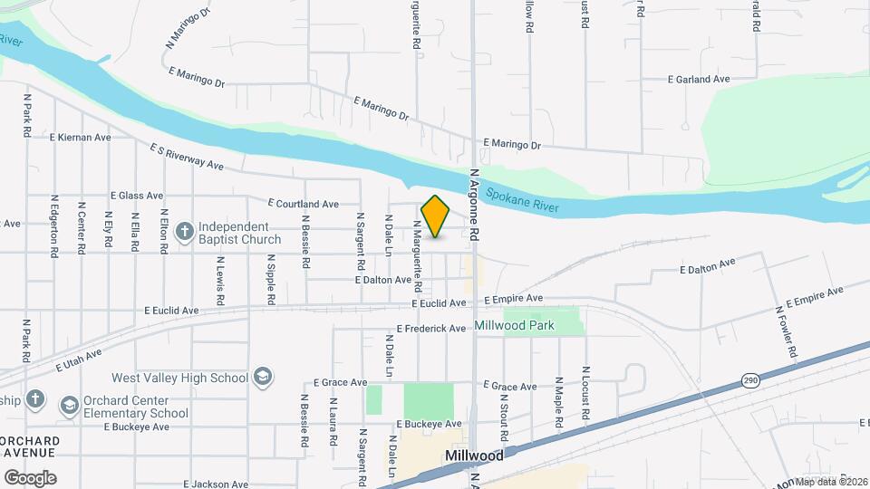 8909 E Liberty Ave Map and Location Details