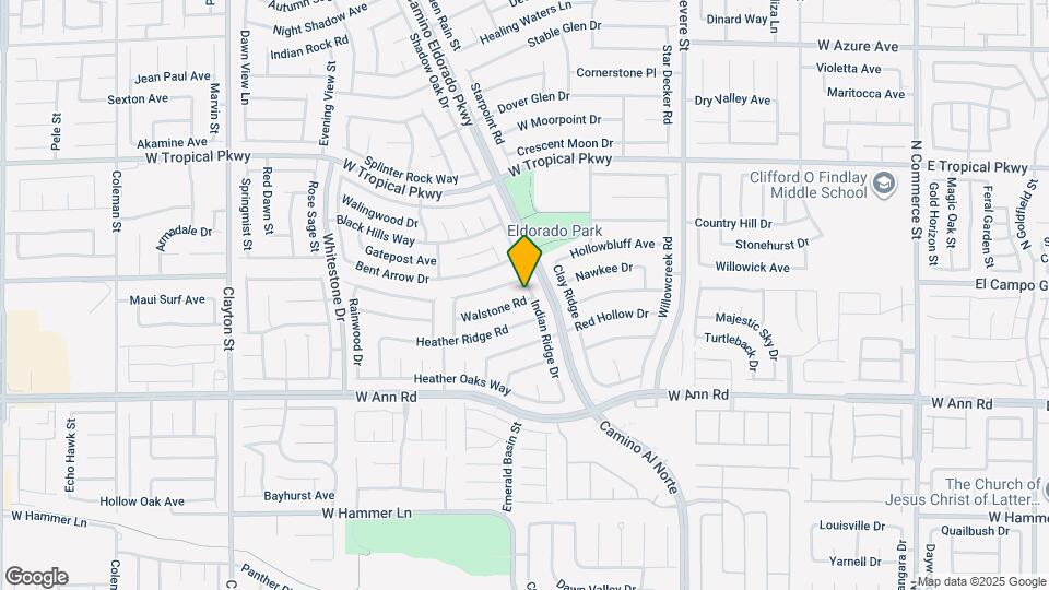 5735 Indian Ridge Dr Map and Location Details